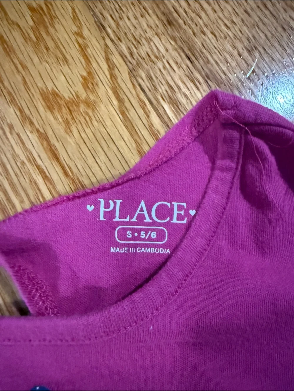 The Children's Place Hot Pink Butterfly 'Beautiful' Graphic Tee